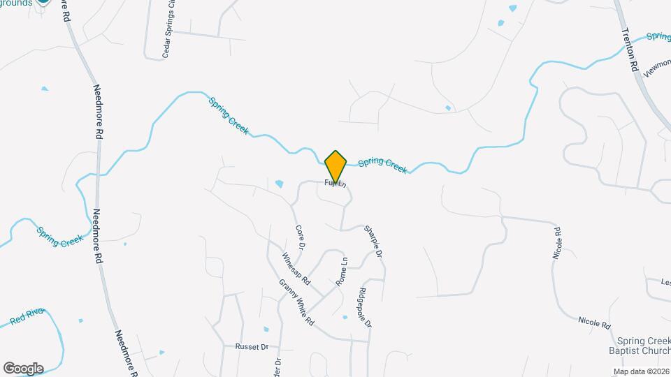 1056 Fuji Ln Map and Location Details