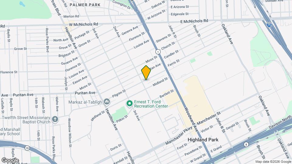 87 Pilgrim St Mapa y Detalles de la Ubicación