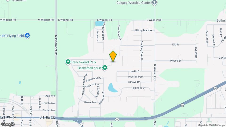 4509 Black Mesa Ln Map and Location Details