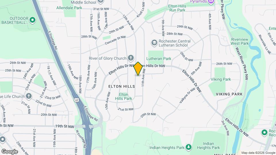 2402 12th Ave NW Map and Location Details