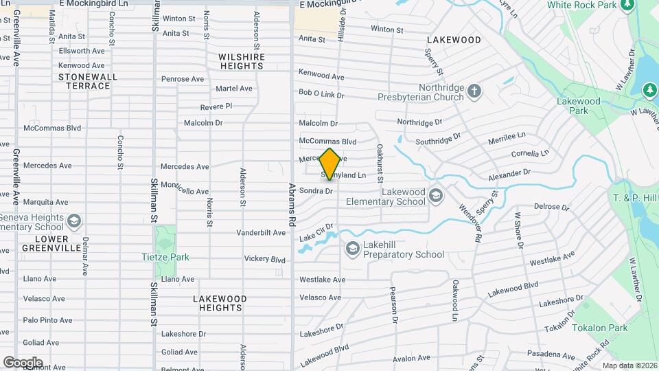 6455 Sondra Dr Map and Location Details