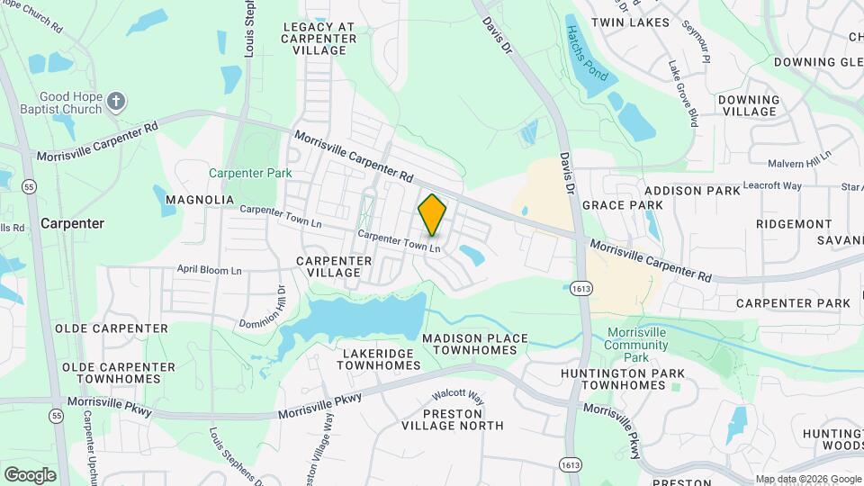 102 Madison Grove Pl Mapa y Detalles de la Ubicación