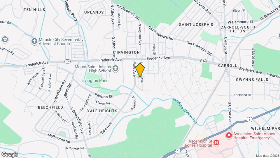 414 S Augusta Ave, Unit 414 Mapa y Detalles de la Ubicación