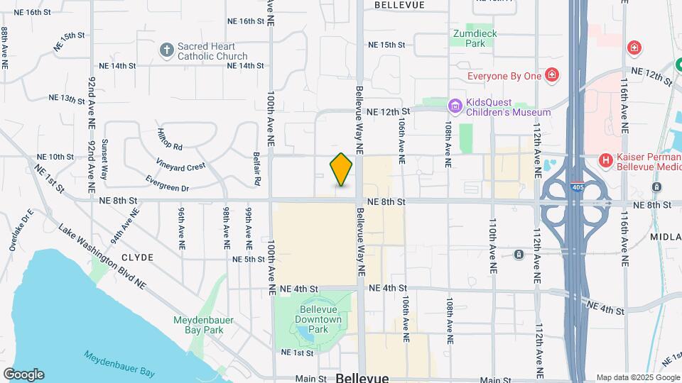 838 103rd Ave NE Map and Location Details