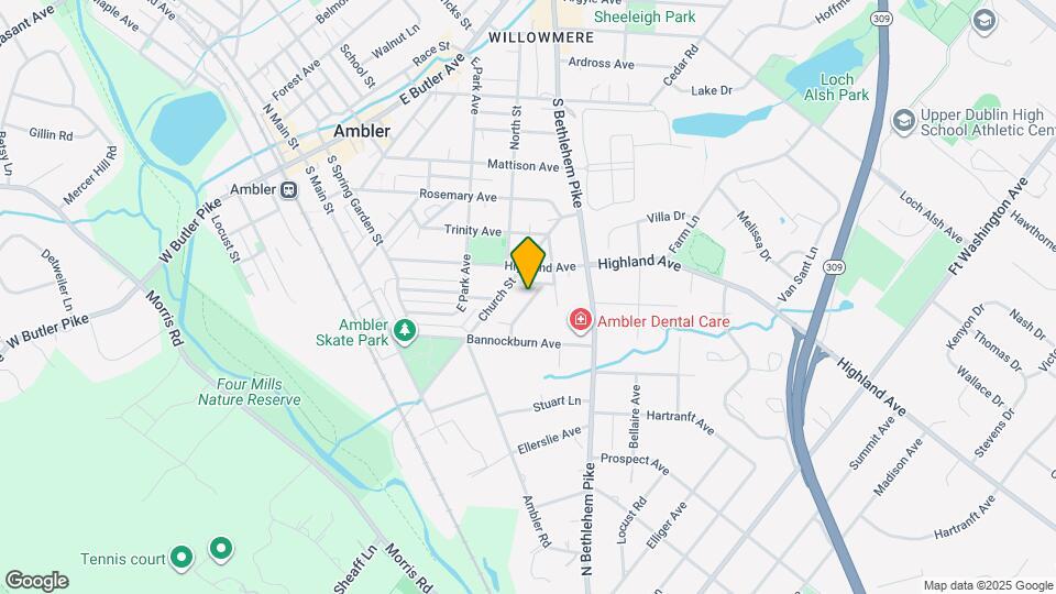 452 Renfrew Ave Mapa y Detalles de la Ubicación