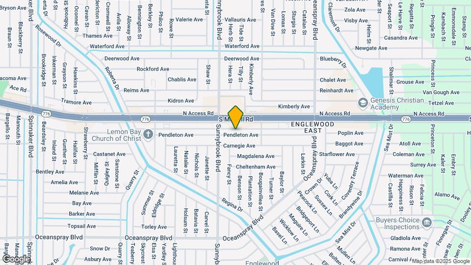 11050 Pendleton Ave Mapa y Detalles de la Ubicación