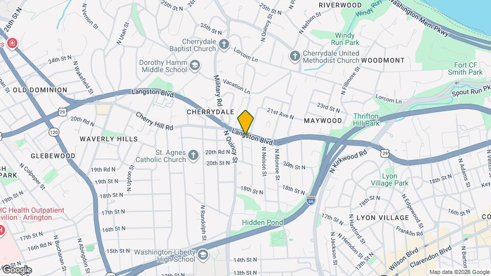 3800 Langston Blvd. Map and Location Details