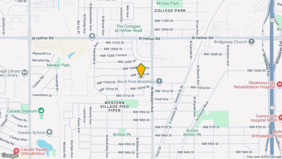 1129 NW 103rd St Map and Location Details