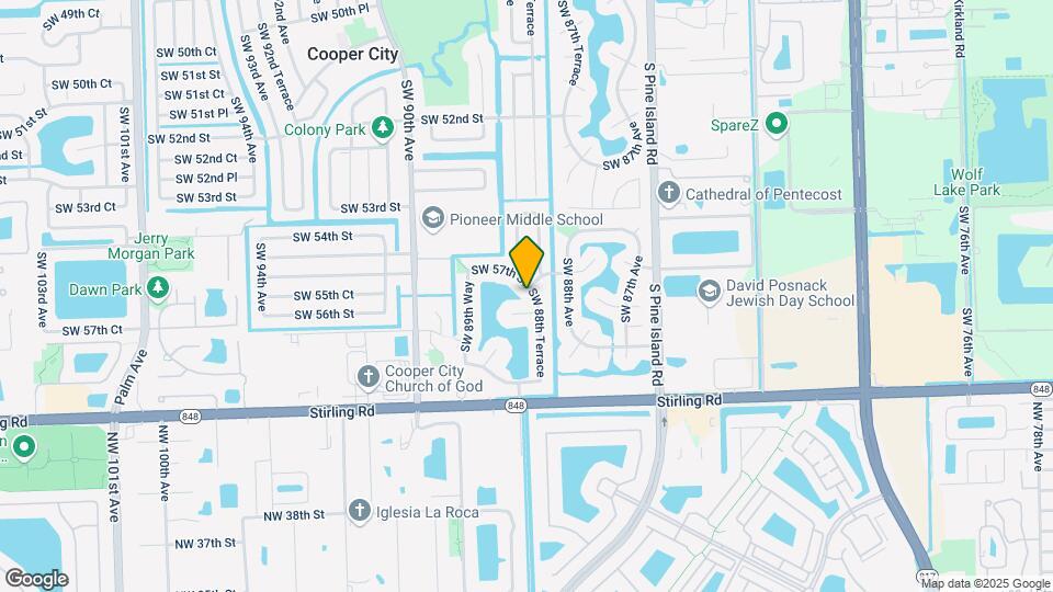 5711 SW 88th Ter Map and Location Details