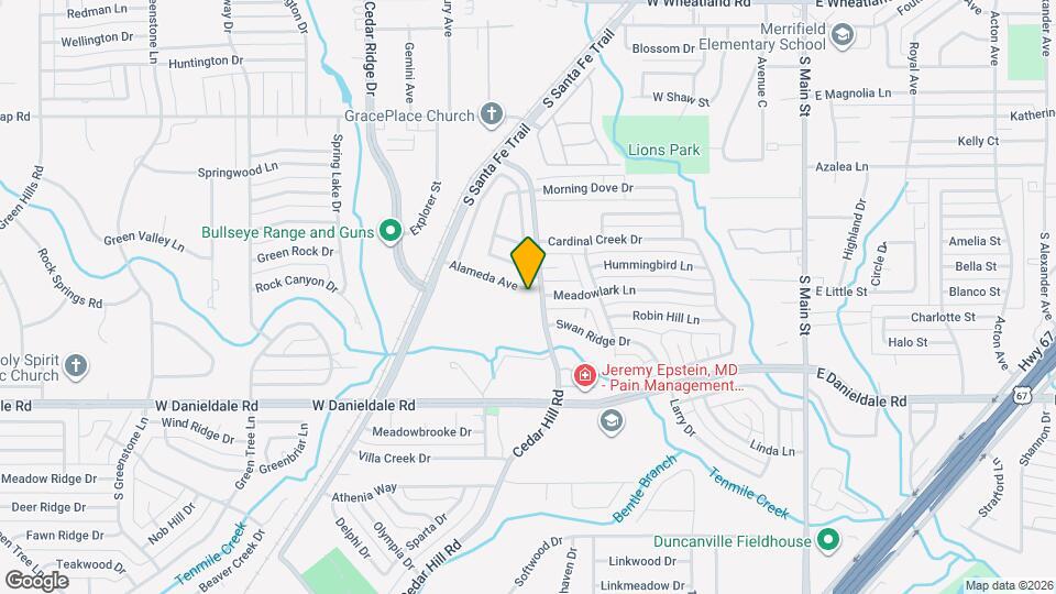 502 Alameda Ave Map and Location Details