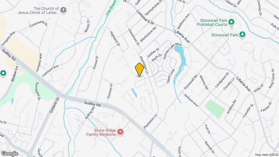 8317 Georgian Ct Map and Location Details