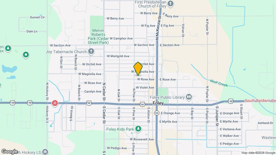 216 W Rose Ave Map and Location Details