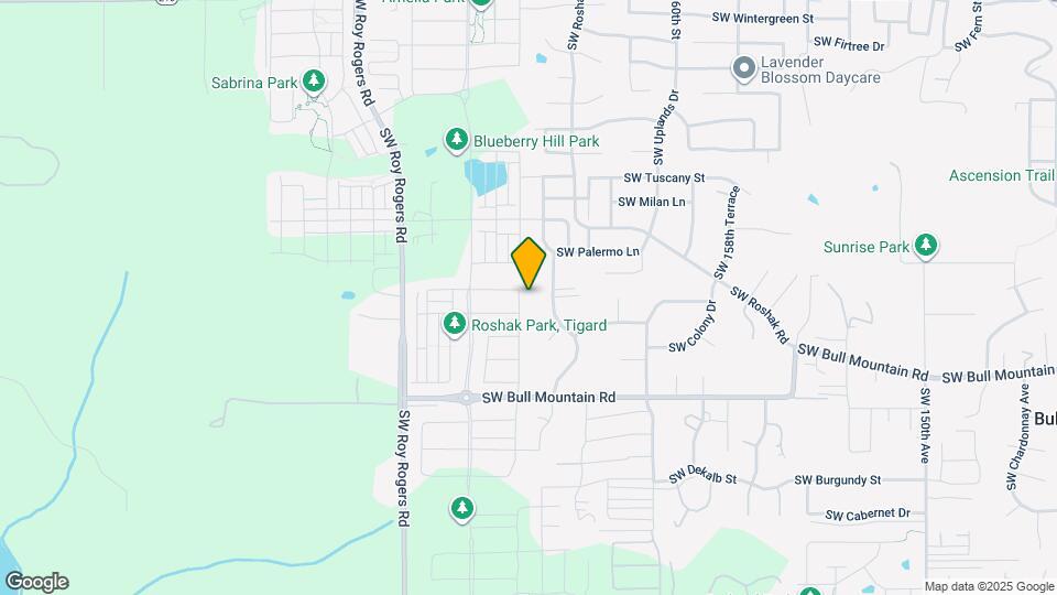 14134 SW 165th Ave Map and Location Details
