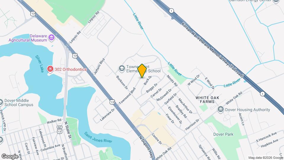 836 Townsend Blvd Map and Location Details