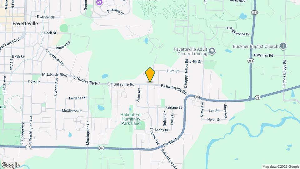1442 E Huntsville Rd Map and Location Details
