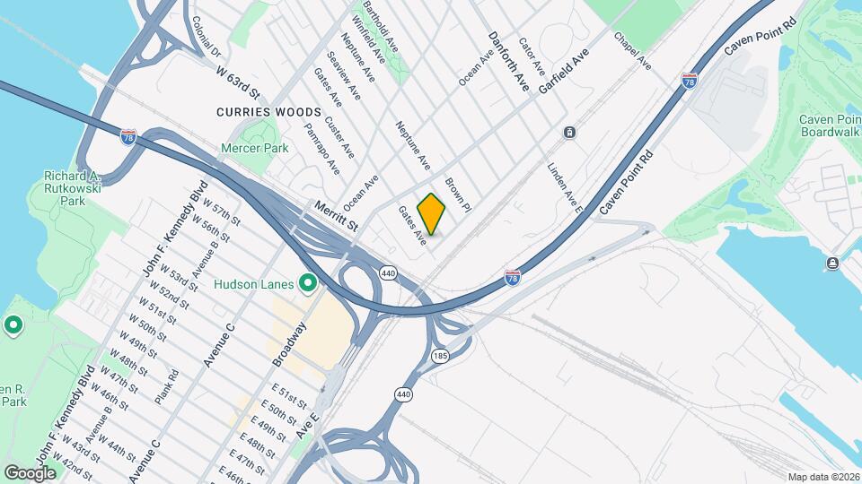 181 Princeton Ave Map and Location Details