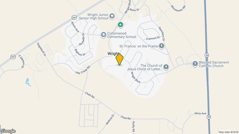 505 Highridge Ct Map and Location Details