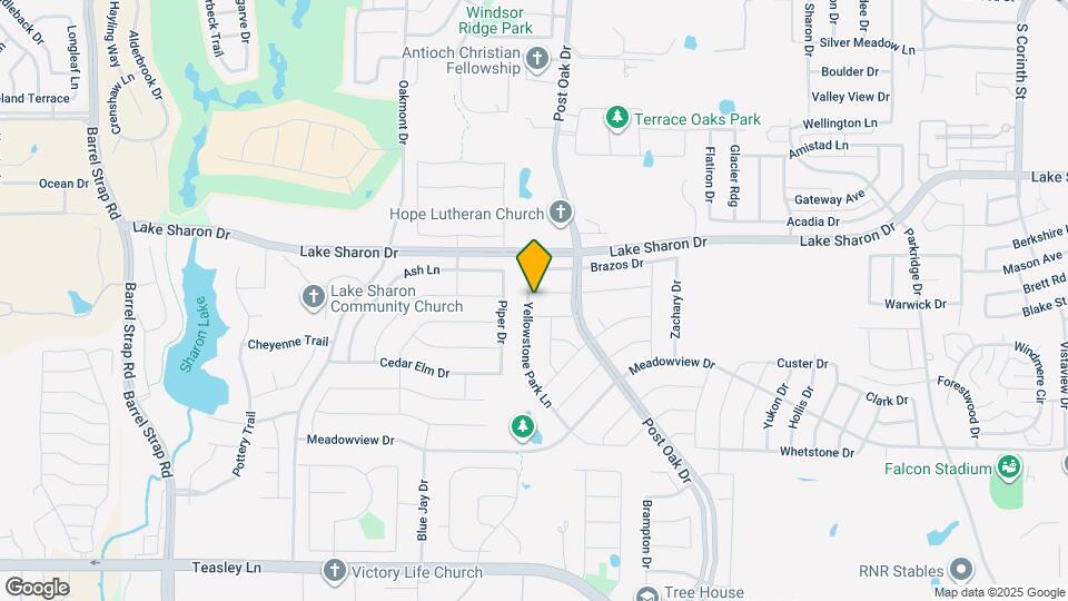 2001 Barton Springs Dr Map and Location Details