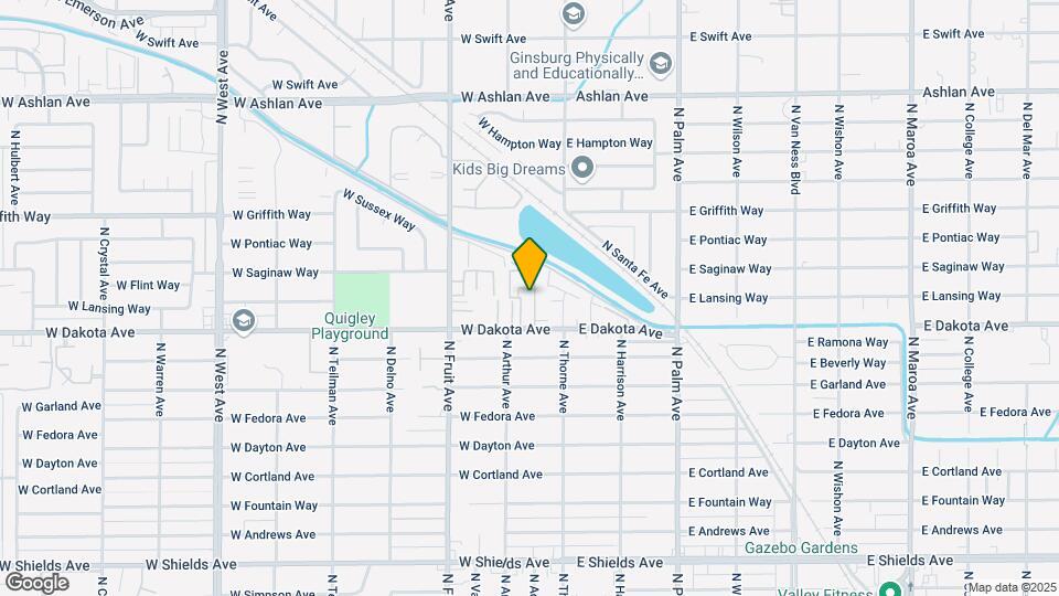 210 W Dakota Ave Map and Location Details