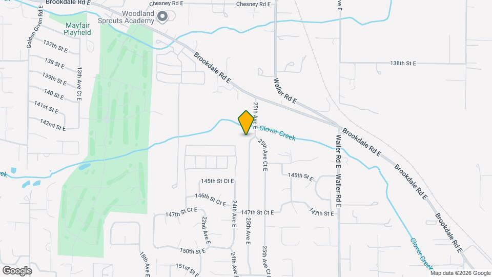 14214 25th Ave E Map and Location Details