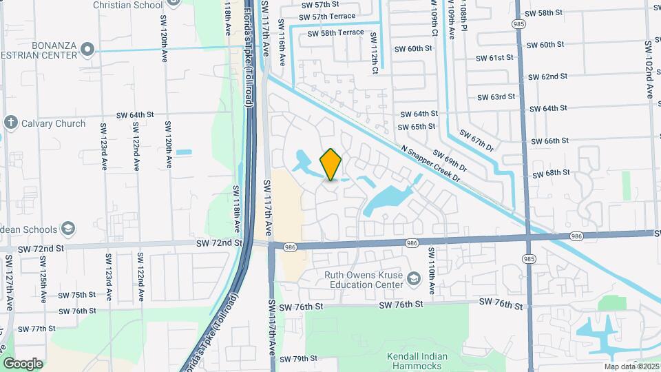6814 SW 114th Pl Map and Location Details