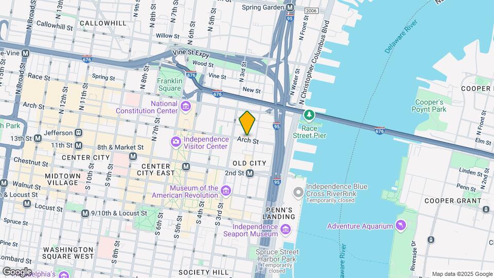 225 Arch St-Unit -54 Map and Location Details