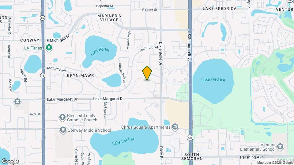 5429 Lake Margaret Dr Map and Location Details