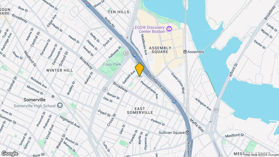 117 Pennsylvania Ave, Unit 1 Map and Location Details