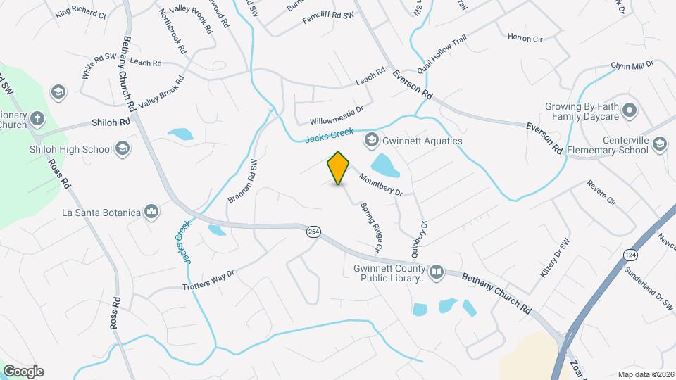 2711 Spring Ridge Cir Map and Location Details