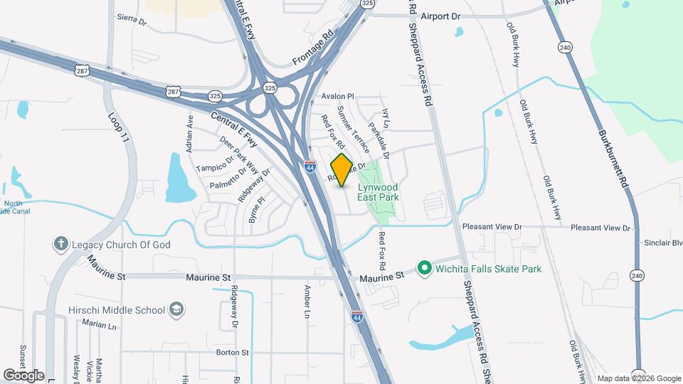 1512 Grayfox Pl Map and Location Details