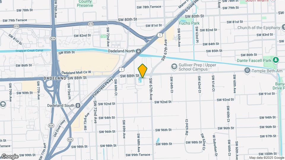8850 SW 67th Ct Map and Location Details