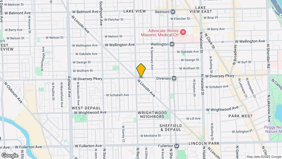 2769 N Lincoln Ave Mapa y Detalles de la Ubicación