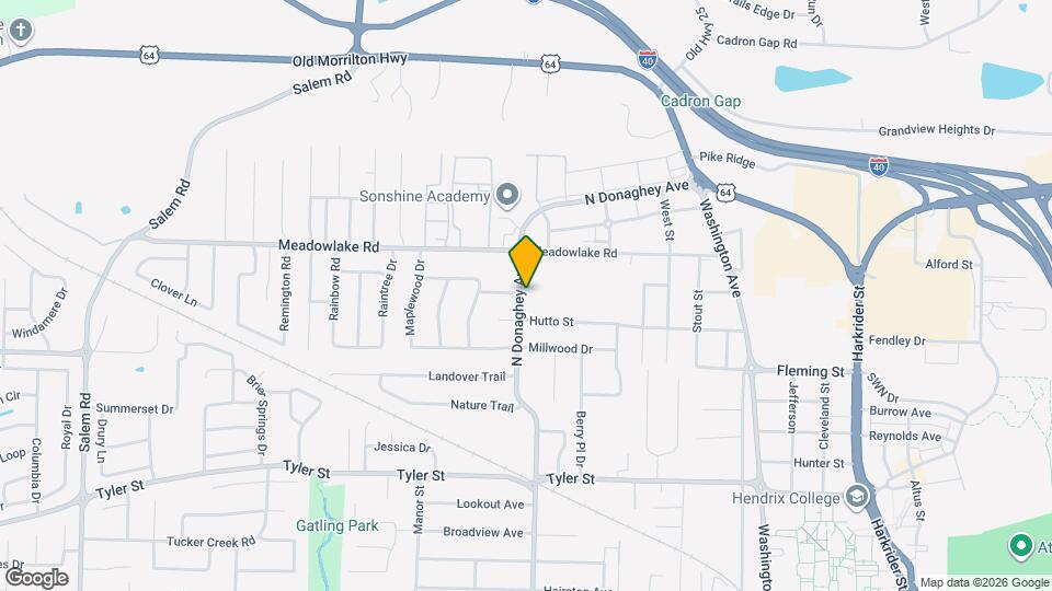 2270 Donaghey Ave Map and Location Details