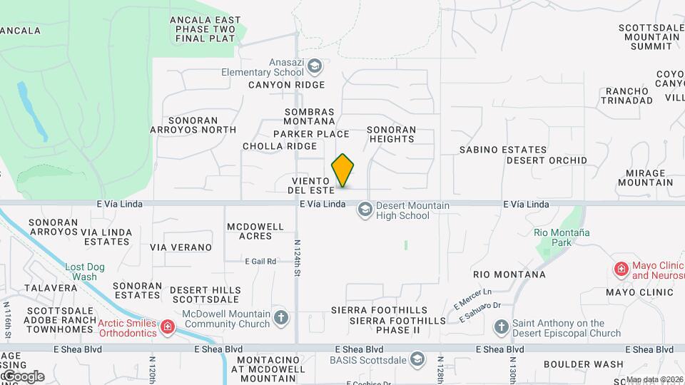 12513 E Lupine Ave Map and Location Details