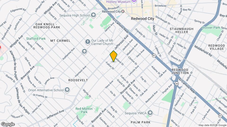 541 Jackson Ave Map and Location Details