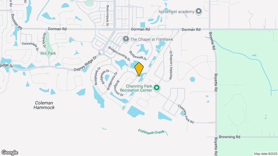 6509 Bridgecrest Dr Map and Location Details