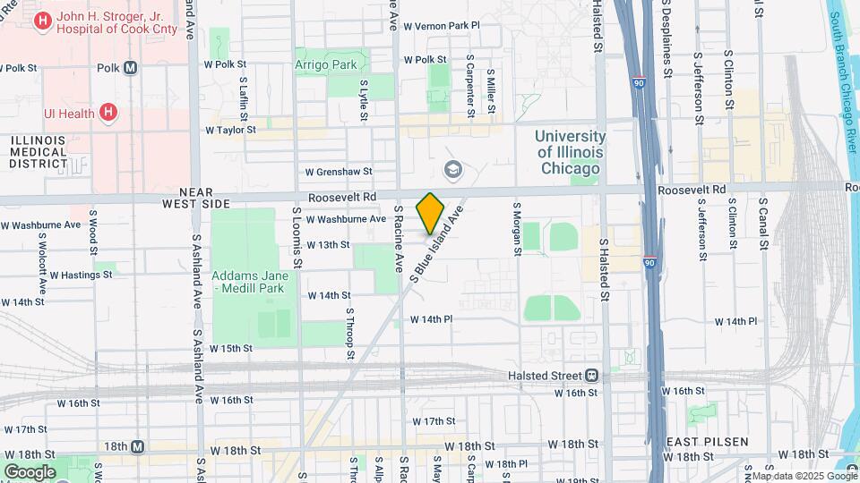 1270 S Blue Island Ave, Unit 1 Map and Location Details