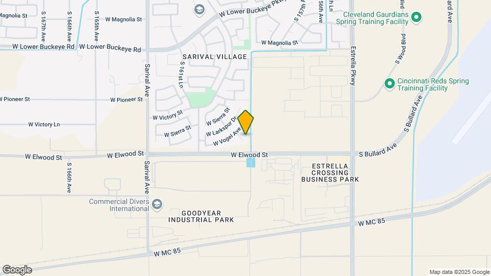 3583 S 159th Ln Map and Location Details