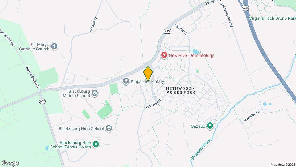 812 Cambridge Rd Map and Location Details