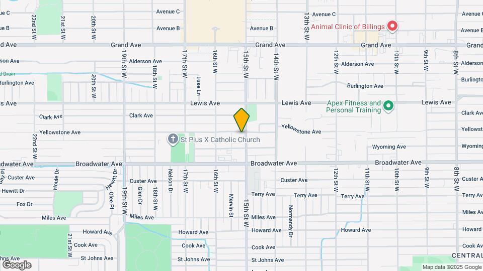 1506 Yellowstone Ave Map and Location Details