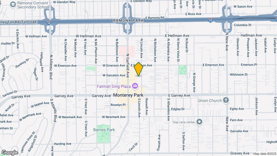 223 N Lincoln Ave Map and Location Details