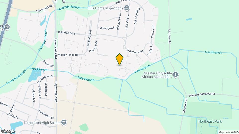 616 Amberdale W Cir Map and Location Details