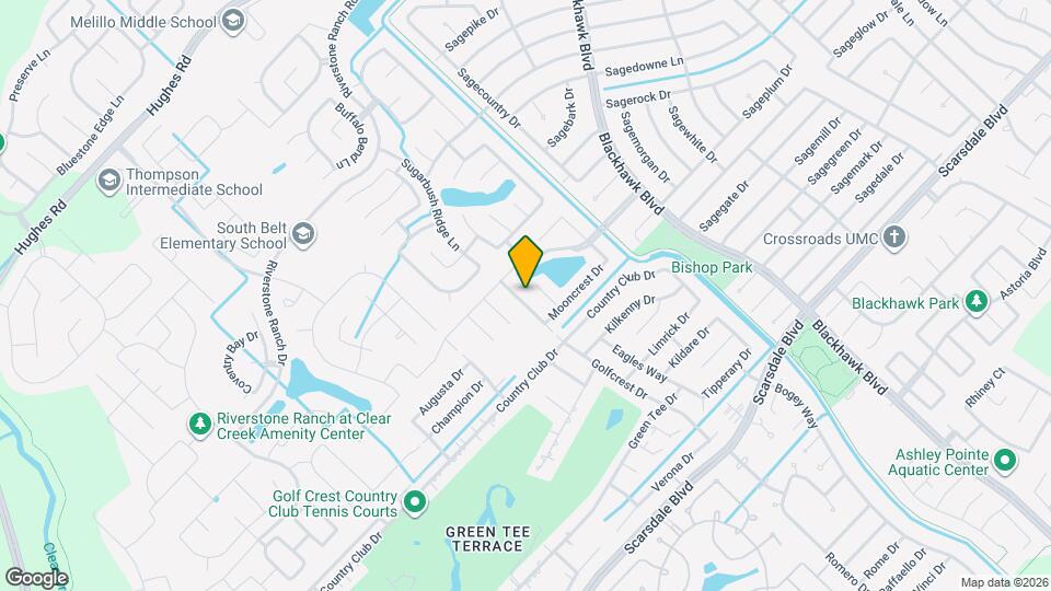 2513 Golfcrest Dr Map and Location Details