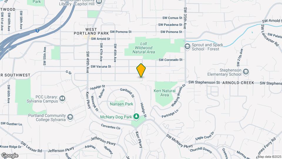 11731 SW 41st Ave Map and Location Details