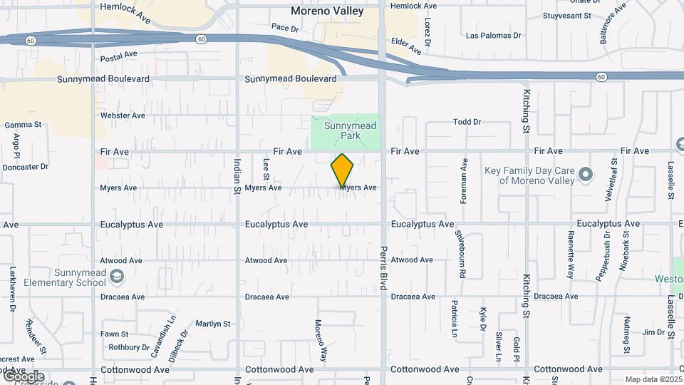 24861 Myers Ave Map and Location Details