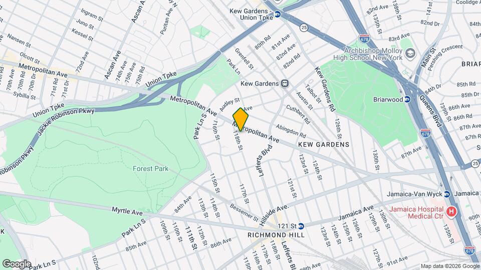 83-33 118th St, Unit 3 Mapa y Detalles de la Ubicación