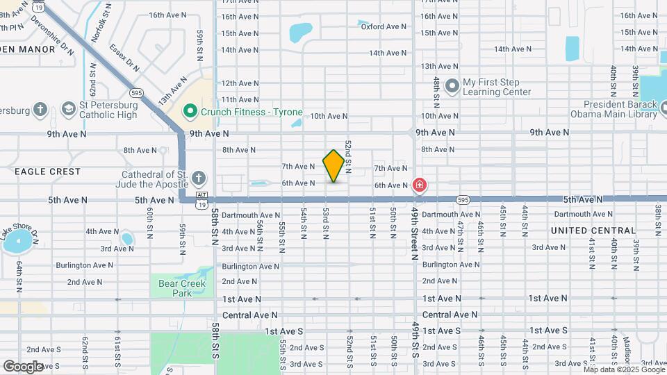 5244 6th Ave N Map and Location Details