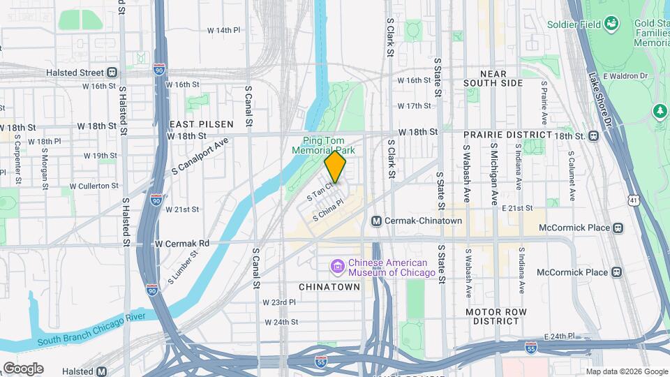2105 S Tan Ct Map and Location Details
