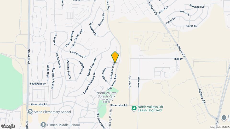 9620 Antelope Creek Dr Map and Location Details