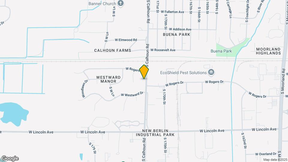 2001-2011 S Calhoun Rd Mapa y Detalles de la Ubicación